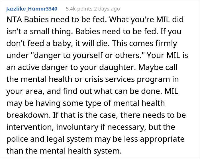 Dad Is Livid Over His Mother-In-Law Sneakily Breastfeeding His Daughter And Firing The Nanny Without Consulting Him, Calls The Cops On Her Dad Is Livid Over His Mother-In-Law Sneakily Breastfeeding His Daughter And Firing The Nanny Without Consulting Him, Calls The Cops On Her
