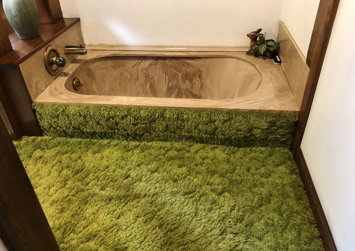 My Grandparent’s Carpeted Bathroom