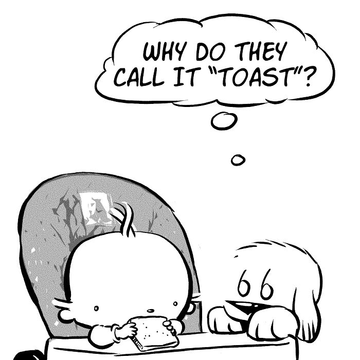 Things My Dog Thinks About (4 Comics)