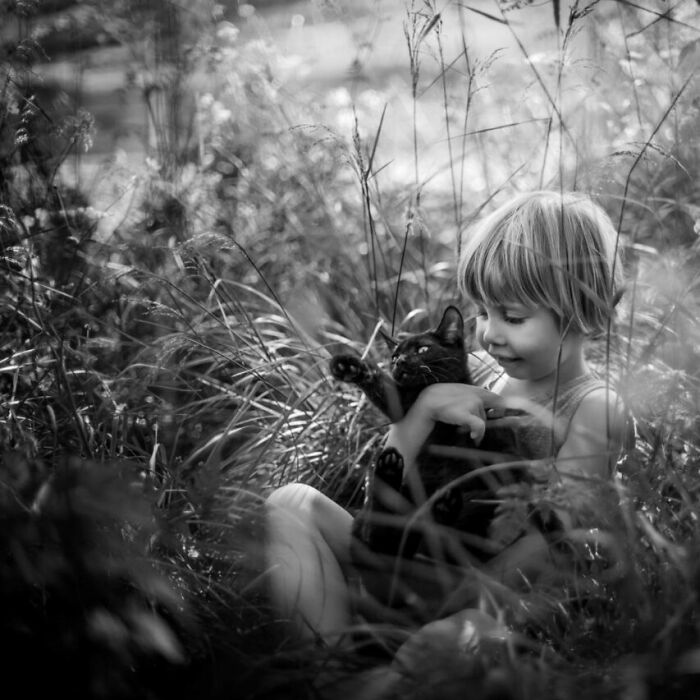 My Son And Our Cat Are Best Friends Who Do Everything Together (12 Pics)
