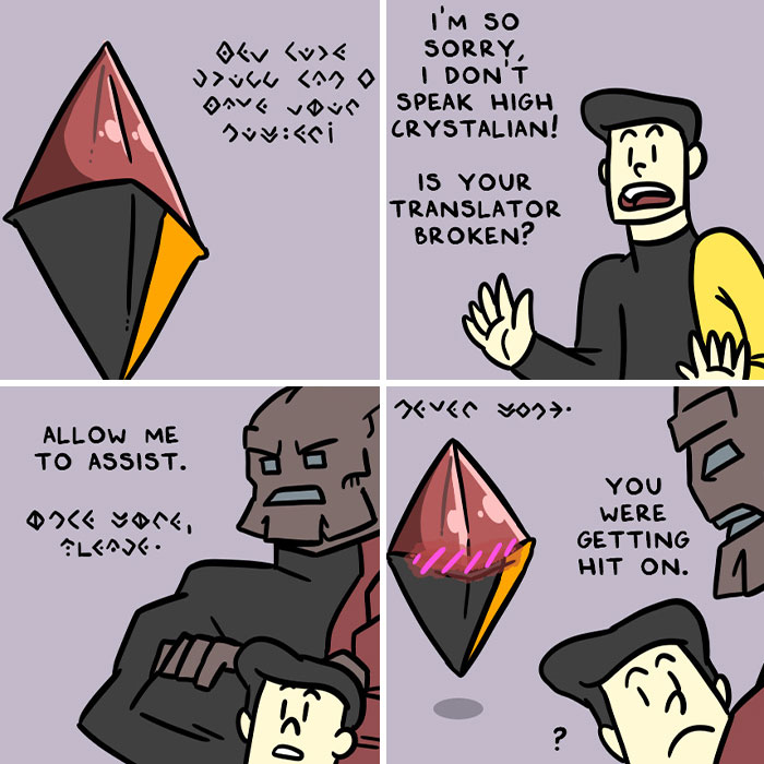 I Made A New Comic Series About Humans And Aliens Learning To Get Along Aboard A Starship (45 Pics)