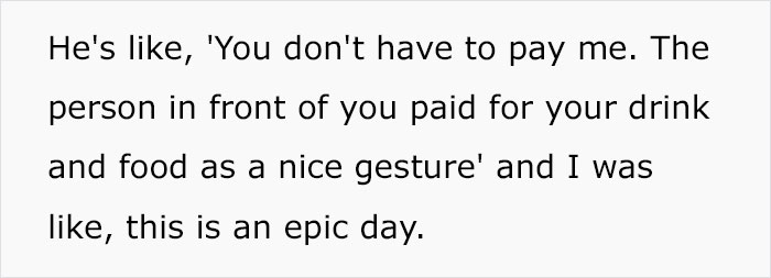 Woman Breaks A Starbucks ‘Pay It Forward’ Streak And Explains Why She’s Refusing To Be Shamed For It Woman Breaks A Starbucks ‘Pay It Forward’ Streak And Explains Why She’s Refusing To Be Shamed For It