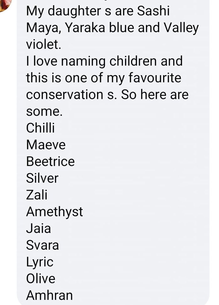 From A Group I'm In, That Was An Awesome Group Until, Someone Asked For Help In Making Her New Daughter. Needless To Say, I'm No Longer In This Group