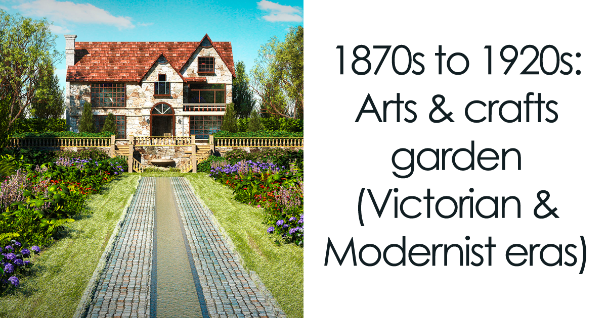 4,000 Years Of History And Evolution Of Garden Designs From All Over The World By Household Quotes