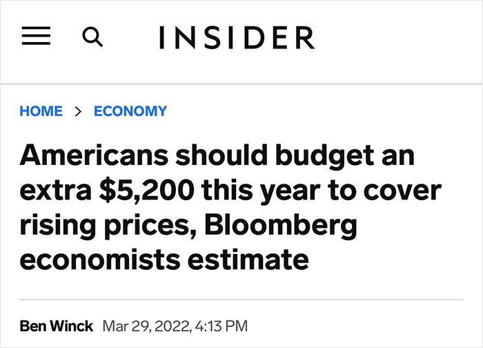 "Easy Peasy": Economists Recommend You Should Start Making An Extra $5200 Due To Rising Costs, Here Are The Best Reactions From The Internet "Easy Peasy": Economists Recommend You Should Start Making An Extra $5200 Due To Rising Costs, Here Are The Best Reactions From The Internet