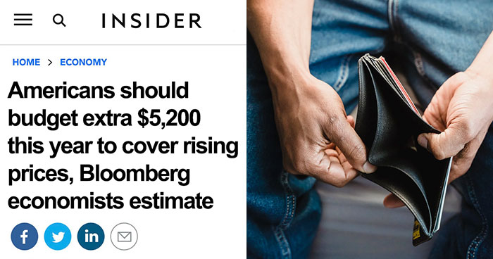 “Easy Peasy”: Economists Recommend You Should Start Making An Extra $5200 Due To Rising Costs, Here Are The Best Reactions From The Internet