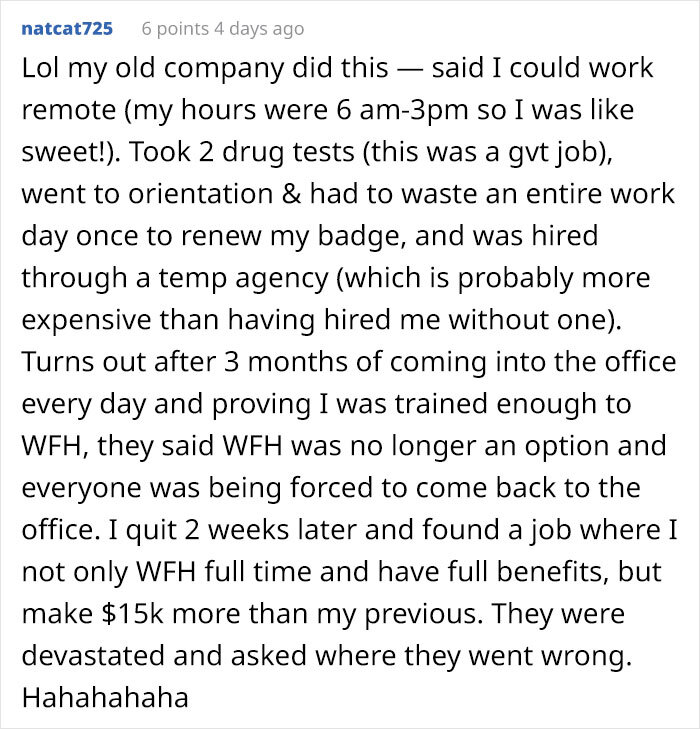 Person Quits After 3 Days Of Work After They Realized The Hybrid Work Model Was A Lie Person Quits After 3 Days Of Work After They Realized The Hybrid Work Model Was A Lie