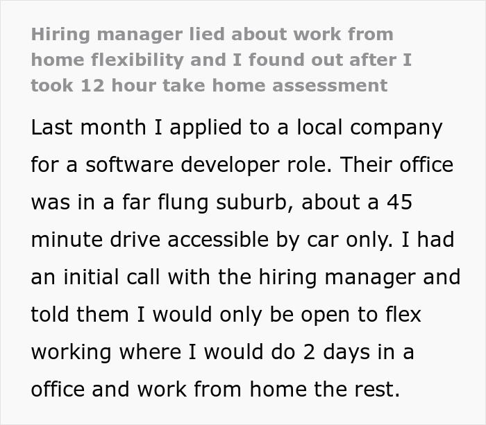 Person Quits After 3 Days Of Work After They Realized The Hybrid Work Model Was A Lie Person Quits After 3 Days Of Work After They Realized The Hybrid Work Model Was A Lie