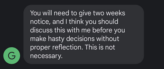 Person Quits After 3 Days Of Work After They Realized The Hybrid Work Model Was A Lie Person Quits After 3 Days Of Work After They Realized The Hybrid Work Model Was A Lie