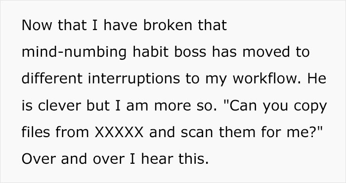 “I Am Not His Secretary”: Guy Outsmarts Micromanaging Boss, Makes Him Do More Work While He Does Less “I Am Not His Secretary”: Guy Outsmarts Micromanaging Boss, Makes Him Do More Work While He Does Less