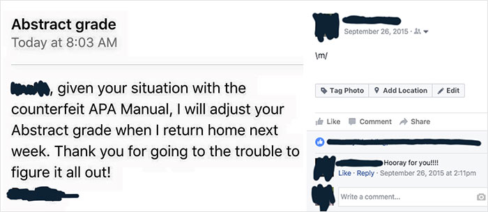 PhD Student Gets A Poor Grade For Buying A Pirate Book Copy, Starts A Pro-Revenge Investigation, Makes The Bootleg Shop Shut Down PhD Student Gets A Poor Grade For Buying A Pirate Book Copy, Starts A Pro-Revenge Investigation, Makes The Bootleg Shop Shut Down