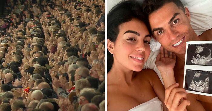 Manchester United And Liverpool Fans Unite In Beautiful Tribute To Ronaldo’s Son During 7th Minute Of The Game