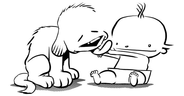 My Dog Is Better Than Baby Wipes