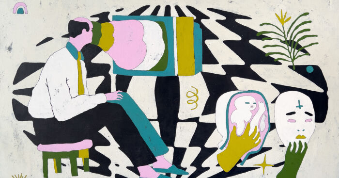 Hypnotizing Debut: Art Exhibition By Sean Mcclintock Coming To The Black Iris Gallery In May (10 Pics)