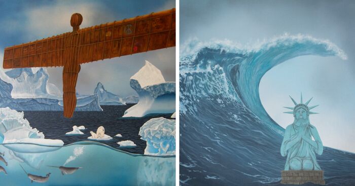 I Paint The Future After Climate Change (9 Pics)