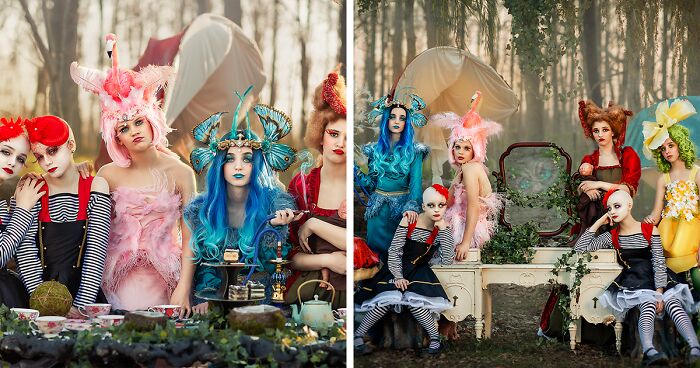 “Alice’s Forgotten”: I Did A Themed Photoshoot Of Alice In Wonderland Characters Who Aren’t The Main Cast (22 Pics)