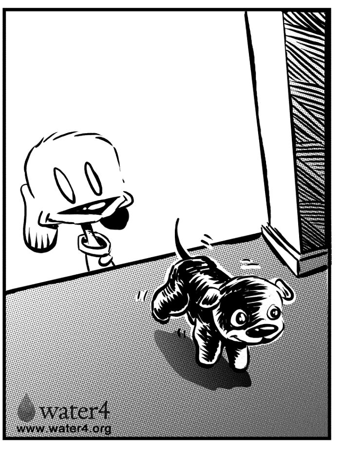 I Make Comics About My Foster Dogs (4 Pics)