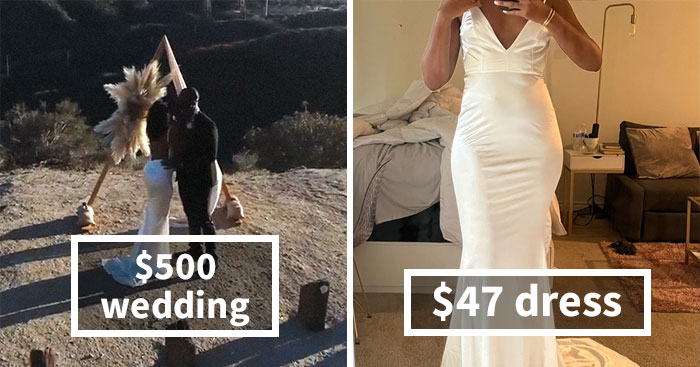 Frugal Bride Shares How She Only Spent $500 For The Whole Wedding With 40 Guests And People Are Applauding Her Ingeniosity