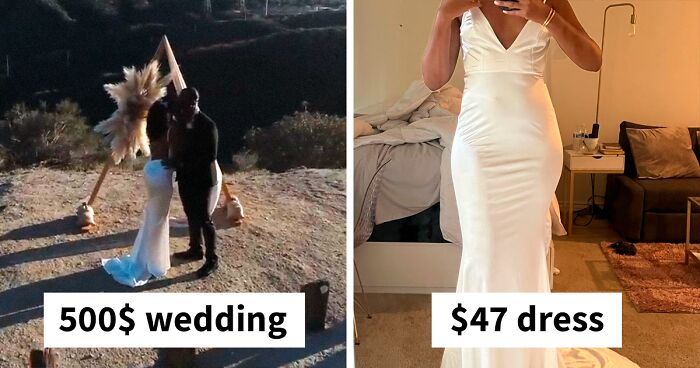 Frugal Bride Shares How She Only Spent $500 For The Whole Wedding With 40 Guests And People Are Applauding Her Ingeniosity