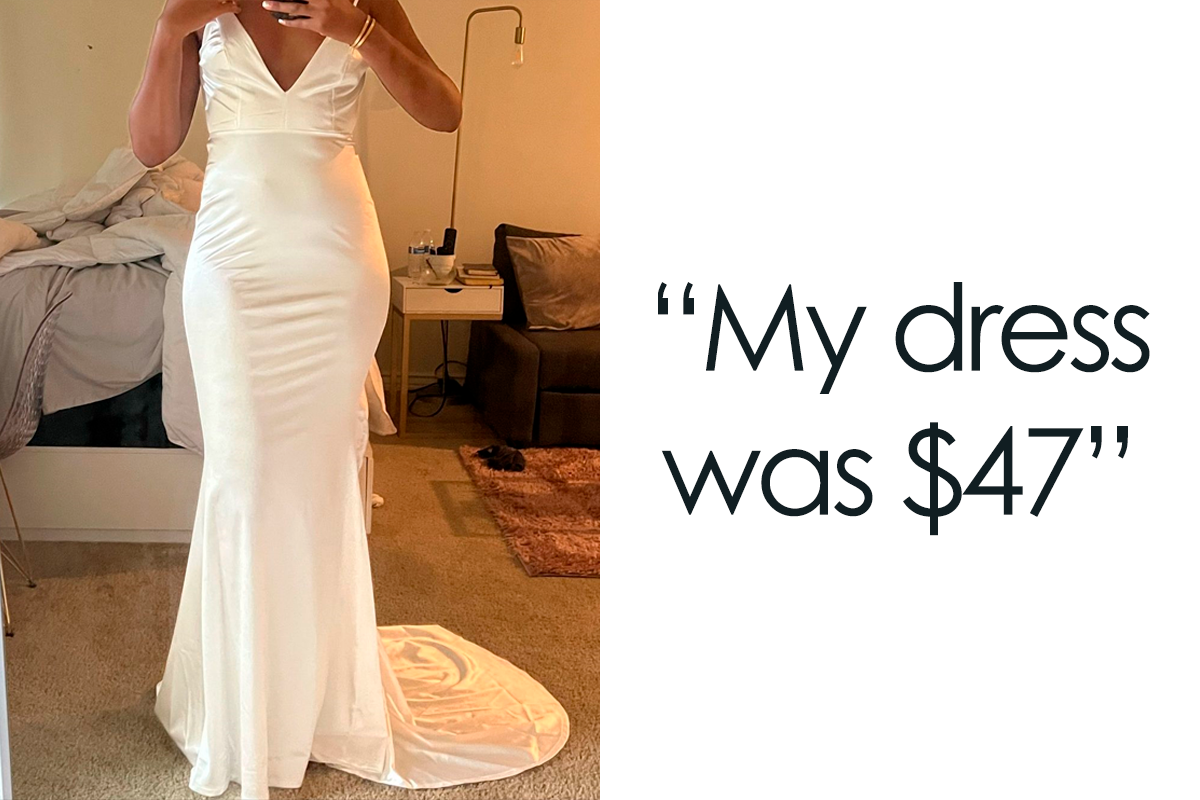 Frugal Bride Shares How She Only Spent $500 For The Whole Wedding With 40  Guests And People Are Applauding Her Ingeniosity