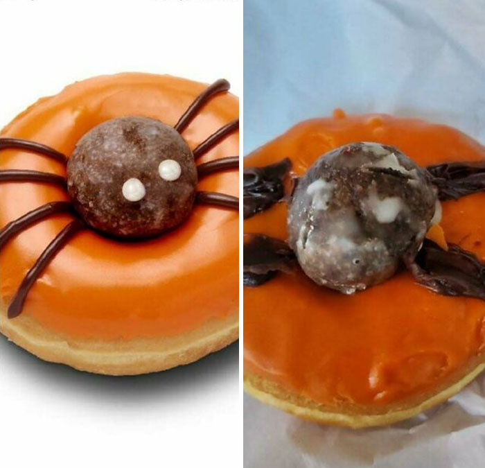 So My Kid Wanted A Spider Donut. Expectation vs. Reality