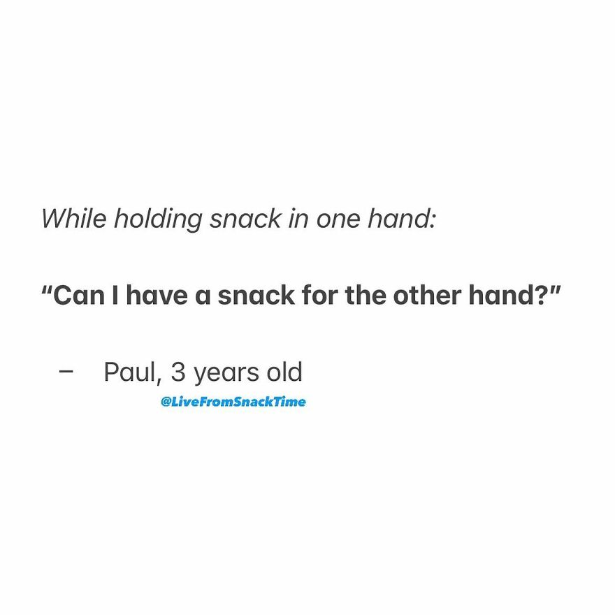 Don’t Say It …. Don’t Say It… Is It.. Live From Snack Time!?
