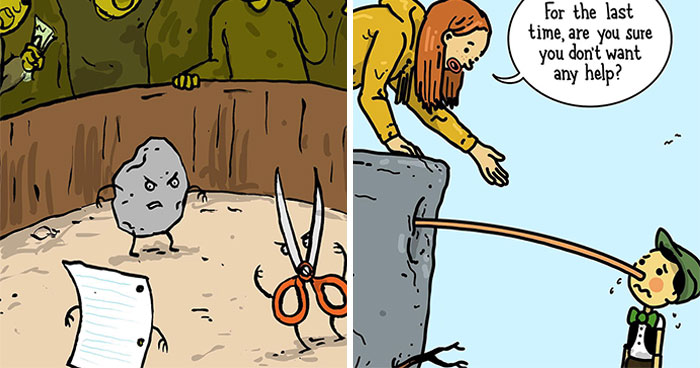This Artist’s Comics Are The Definition Of Witty And Absurd (30 New Pics)