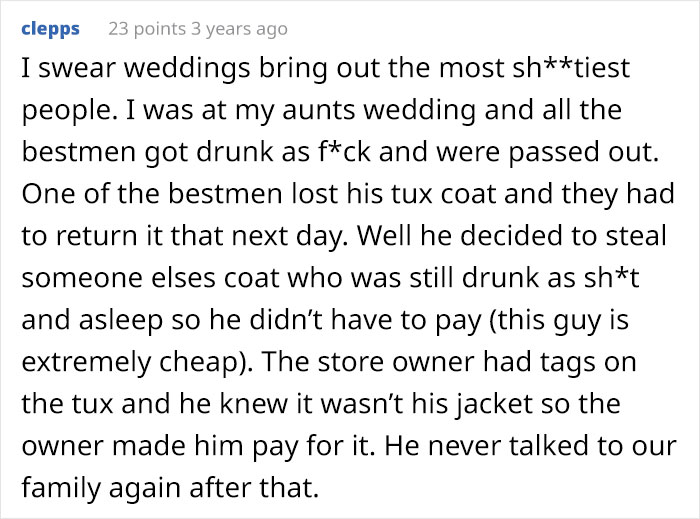 "Who The Hell Does This?": Bride Is Flabbergasted To Discover A Wedding Guest Took 10 Containers Of Food From The Wedding And Left A $5 Gift