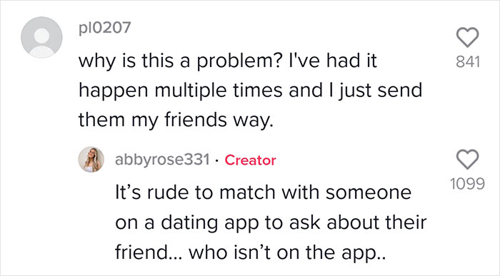 Woman Calls Out A Guy Who Matched With Her On A Dating App Just To Ask About Her Friend, But People’s Reactions Are Split