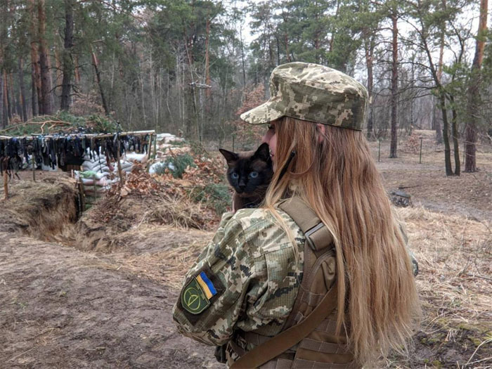 Los defensores de Ucrania no dejan a nadie en apuros