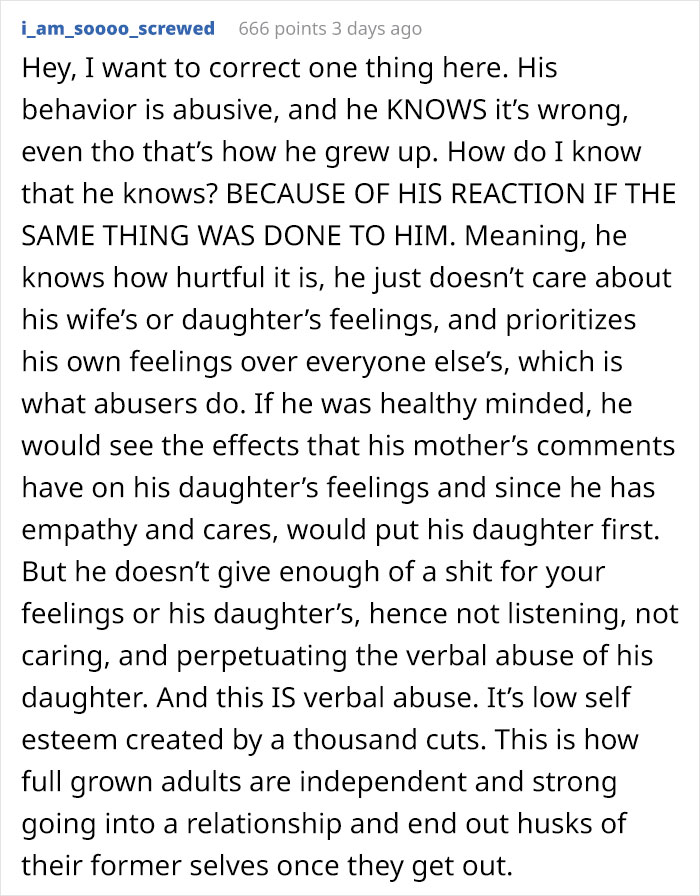 MIL Keeps Criticizing Daughter’s Performances Right To Her Face, Family Drama Ensues When Mom Tells Husband To Stop Inviting Her MIL Keeps Criticizing Daughter’s Performances Right To Her Face, Family Drama Ensues When Mom Tells Husband To Stop Inviting Her