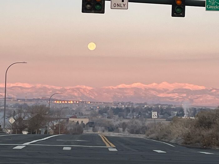 Sunrise In Northern Colorado