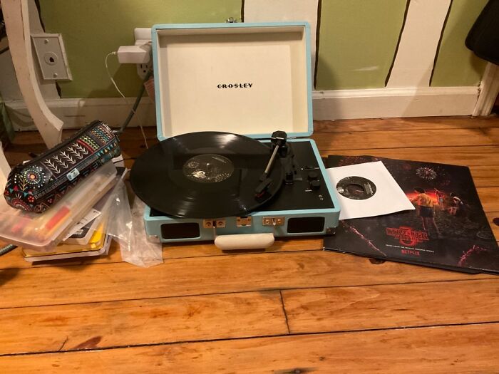 My Record Player. Hoping To Expand My Collection Soon 