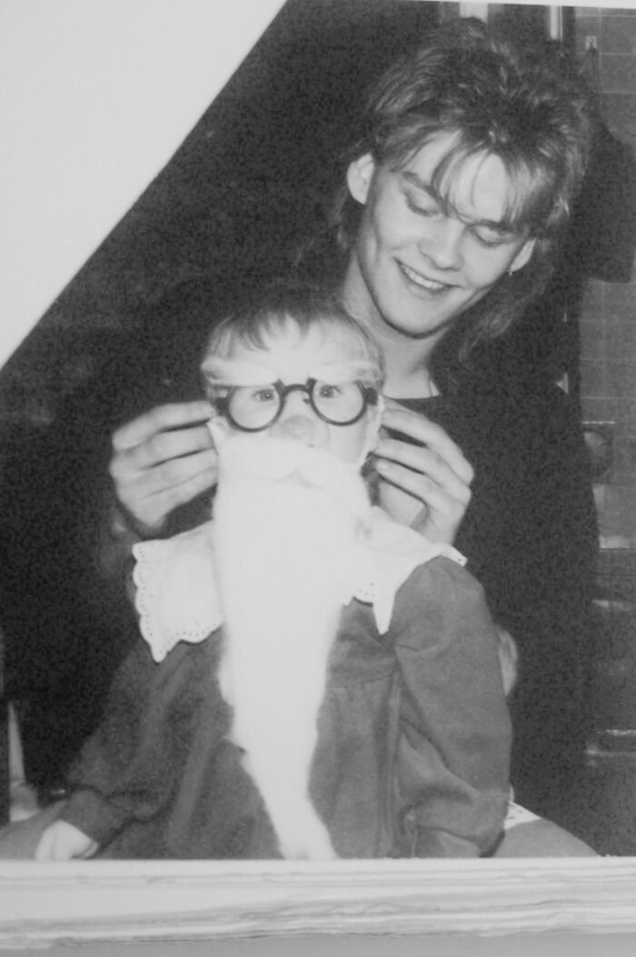 Me And My Rocking Uncle Being Silly For The Camera