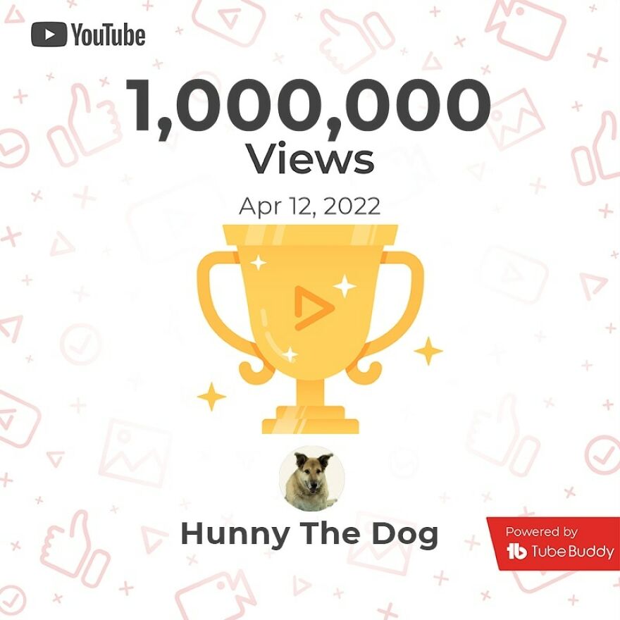 Hunny Reaches A Million Views