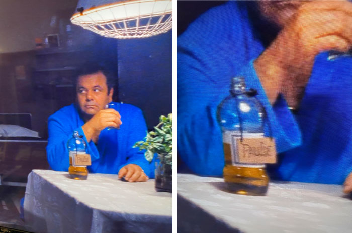 Goodfellas(1990) While He’s In The Can Paulie Wants To Make Sure No One Drinks His Scotch