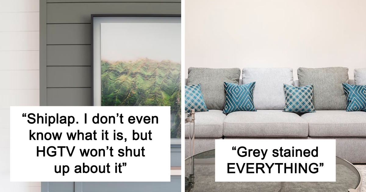 Interior Designers Share What Modern Home Trends They Find Annoying, And Here Are 45 Of The Worst Ones
