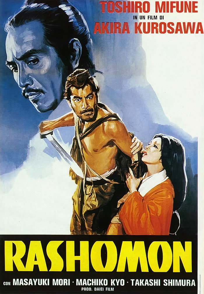 Poster of Rashomon movie 