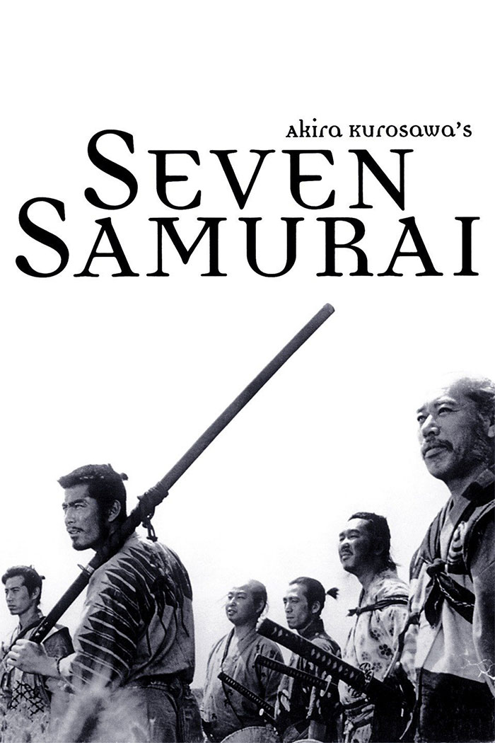 Poster of Seven Samurai movie 
