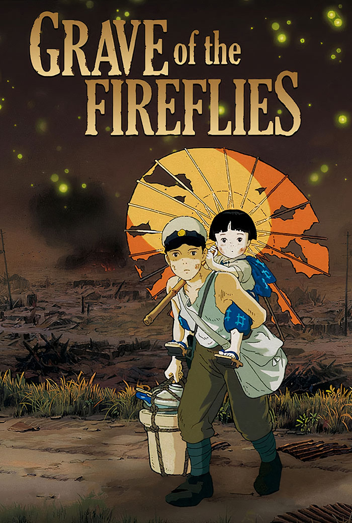 Poster of Grave Of The Fireflies movie 