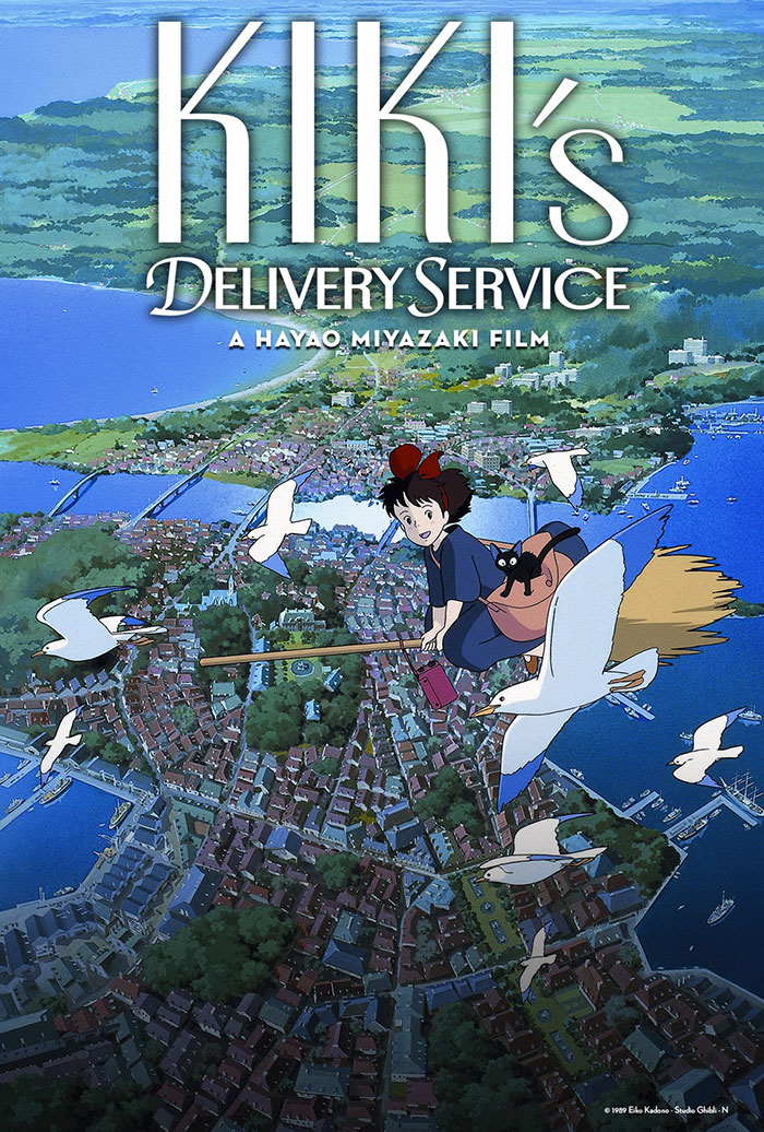 Poster of Kiki's Delivery Service movie 