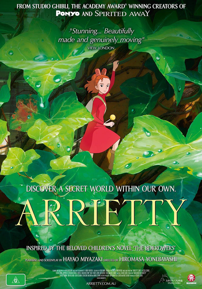 Poster of The Secret World Of Arrietty movie 