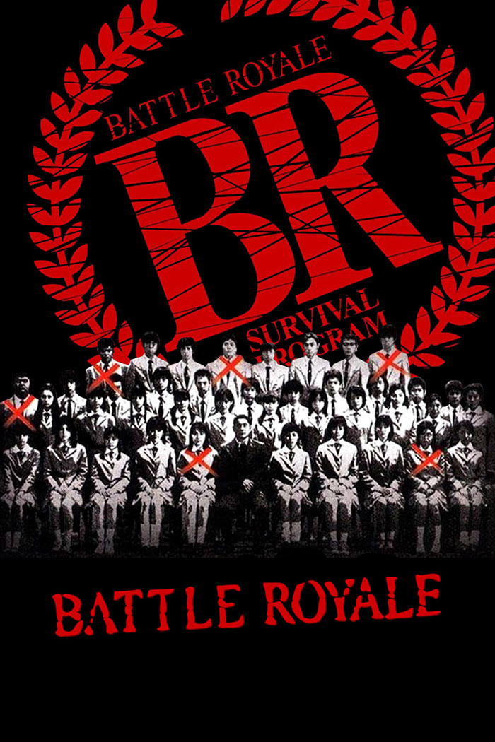 Poster of Battle Royale movie 
