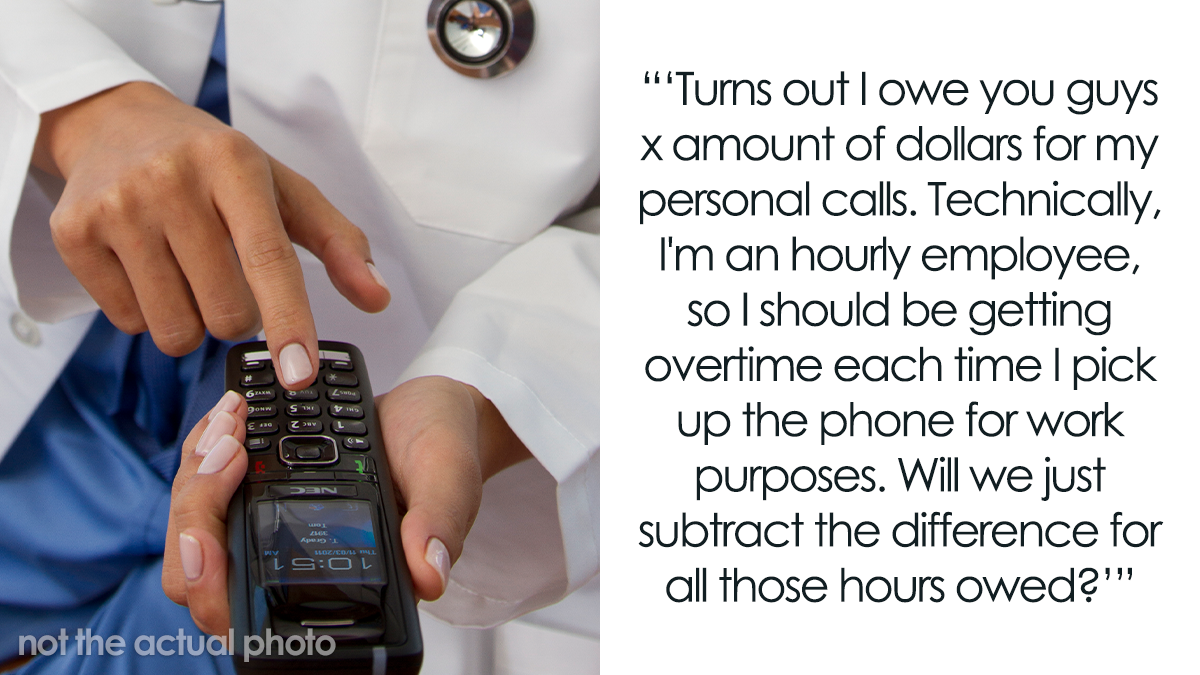 This Boss Wished His Employee To Pay For Personal Calls, Received A Requirement To Pay For Overtime Hours
