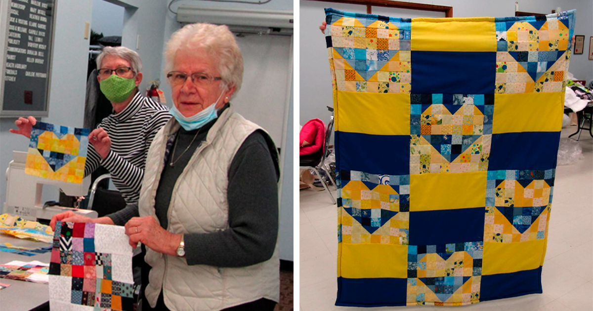 Quilters in Canada Come Together To Make Over 300 Quilts For Ukrainian Refugees - Vimarsana News