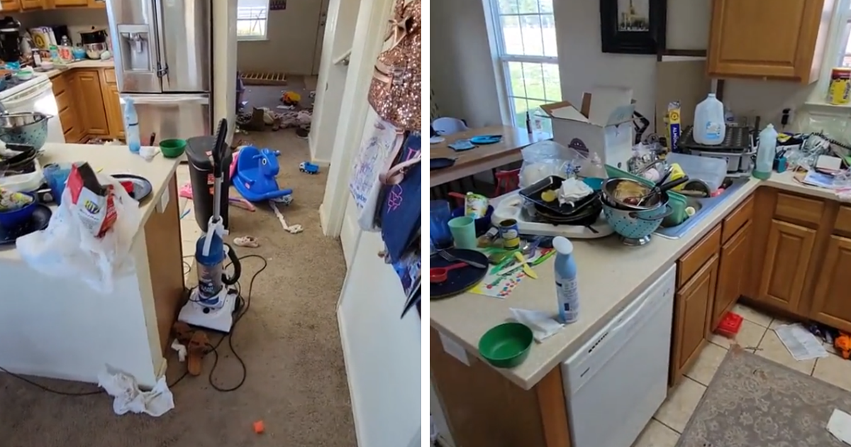 People Are Torn About This Video With 18M Views Where Mom Of 4 Shows How Her House Looks After Not Cleaning For 4 Days - Vimarsana News