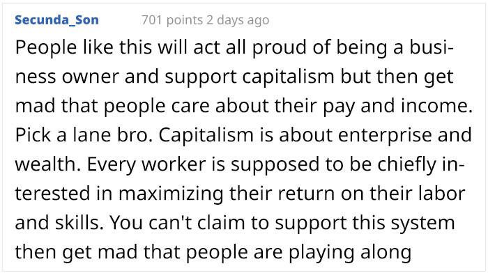 "Your Priority Is Only Pay": New Hire Asks About Pay, Manager Tells Him To Not Come In "Your Priority Is Only Pay": New Hire Asks About Pay, Manager Tells Him To Not Come In