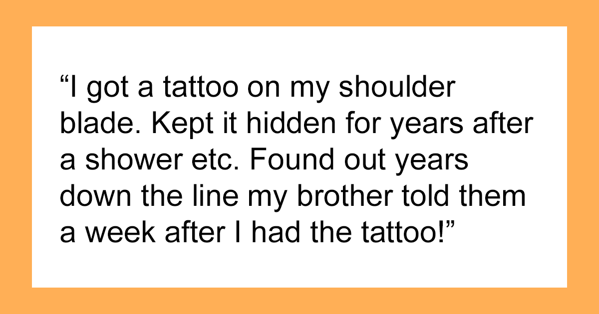 Men Online Share 30 Things They Kept To Themselves So Their Parents Would Never Find Out