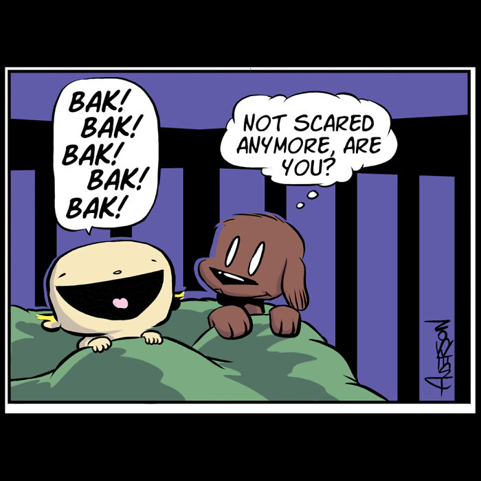 I Made A Comic About How Dogs Overcome Their Fears