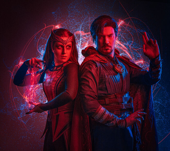 Wanda And Doctor Strange